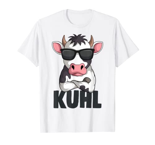 Kuh Kuhl Landwirt Kühe Bauer Kinder Jungen Mädchen T-Shirt von Lustige Landwirtschaft & Bauernhof Geschenkideen
