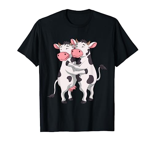 Kuh Liebhaber Landwirt Kühe Bauer Kinder Mädchen T-Shirt von Lustige Landwirtschaft & Bauernhof Geschenkideen