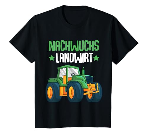 Traktor Trecker Nachwuchs Landwirt Junge Kinder T-Shirt von Lustige Landwirtschaft & Traktor Geschenke