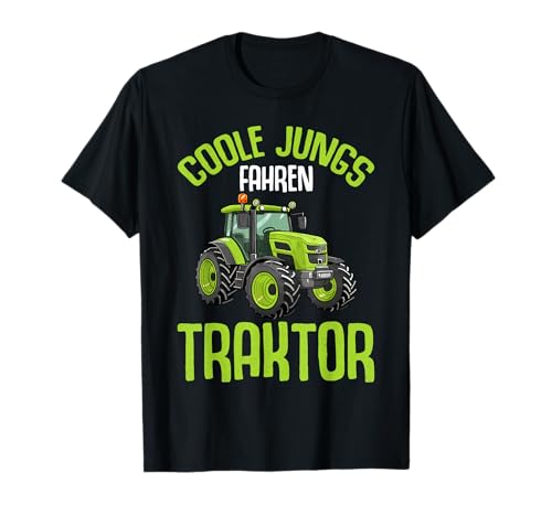 Lustige Landwirtschaft & Traktor Geschenke Coole Jungs fahre T-Shirt von Lustige Landwirtschaft & Traktor Geschenke