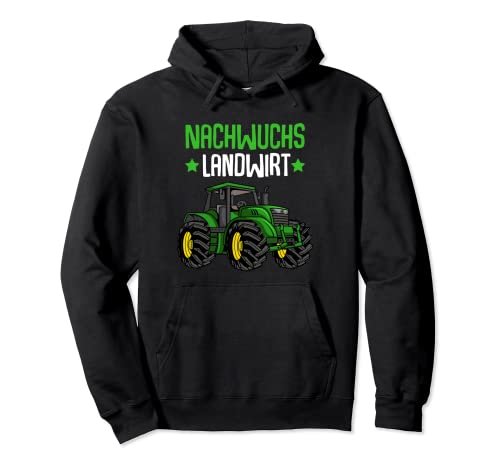 Traktor Nachwuchs Landwirt Trecker Kinder Junge Pullover Hoodie von Lustige Landwirtschaft & Traktor Geschenke