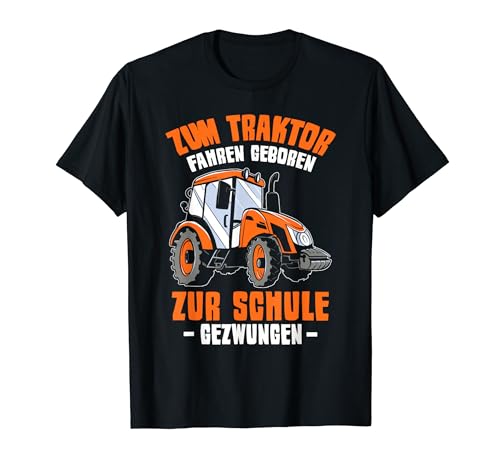 Trecker Traktor Kinder Traktorfahrer Schlepper T-Shirt von Lustige Landwirtschaft & Traktor Geschenke