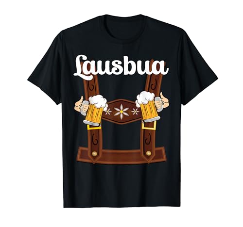 Lausbua Tshirt Trachtenshirt Herren Bayrische Tracht T-Shirt Lausbua Tshirt Trachtenshirt Herren Bayrische Tracht T-Shirt von Lustige Lausbua Shirts Lederhosn Volksfest Kirmes