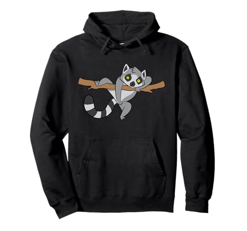 Lemur Tier Kinder Lemuren Süßer Lemur Pullover Hoodie Lemur Tier Kinder Lemuren Süßer Lemur Pullover Hoodie von Lustige Lemuren Geschenke