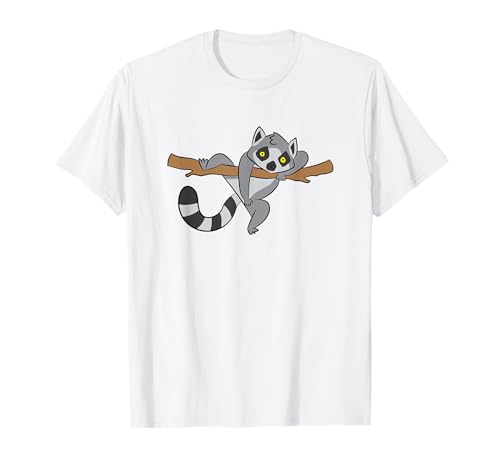 Lustiger Lemur Tier Kinder Lemuren T-Shirt Lustiger Lemur Tier Kinder Lemuren T-Shirt von Lustige Lemuren Geschenke