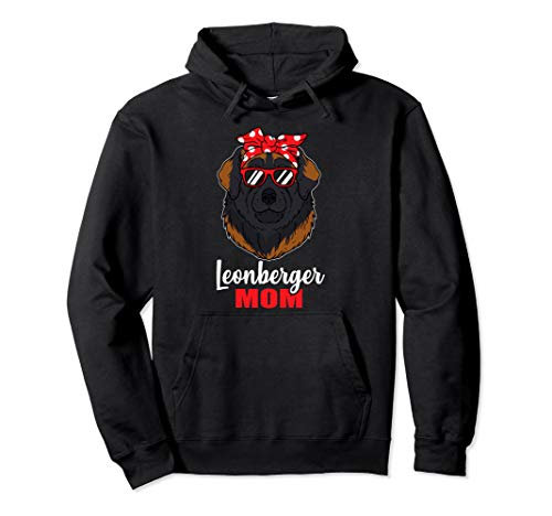 Lustiges Hunde Mama Geschenk Frauchen Leonberger Hund Pullover Hoodie von Lustige Leonberger Dog Mom Geschenkidee
