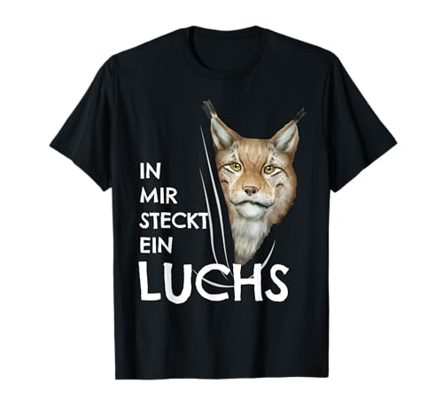 Luchs Kostüm Kinder Kleidung In mir steckt ein Luchs T-Shirt Luchs Kostüm Kinder Kleidung In mir steckt ein Luchs T-Shirt von Lustige Luchs Sachen für Damen, Herren & Kinder