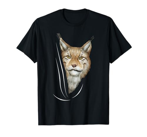 Luchs Kostüm Kleidung Kinder Geschenk Wildkatze Outfit Luchs T-Shirt Luchs Kostüm Kleidung Kinder Geschenk Wildkatze Outfit Luchs T-Shirt von Lustige Luchs Sachen für Damen, Herren & Kinder