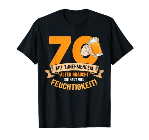 70. Geburtstag Männer Lustige Geschenke Bier Spass Spruch T-Shirt 70. Geburtstag Männer Lustige Geschenke Bier Spass Spruch T-Shirt von Lustige Männer Bier Sprüche zum 70. Geburtstag