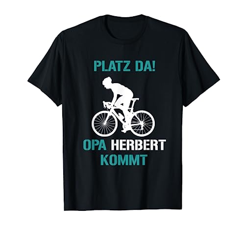 Herren Platz da Opa Herbert kommt! lustiges Radtrikot für Opi T-Shirt Herren Platz da Opa Herbert kommt! lustiges Radtrikot für Opi T-Shirt von Lustige Männer Radtrikot Geschenk T-Shirts