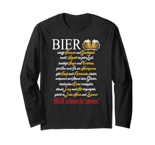 Lustiges Männer Party Bier Alkohol Schnaps Saufen Spruch Langarmshirt Lustiges Männer Party Bier Alkohol Schnaps Saufen Spruch Langarmshirt von Lustige Männer & Herren Kostüm Sprüche Verkleidung