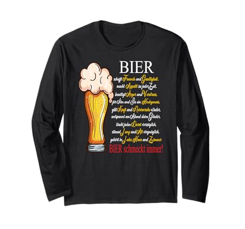Lustiges Männer Party Bier Alkohol Schnaps Saufen Spruch Langarmshirt Lustiges Männer Party Bier Alkohol Schnaps Saufen Spruch Langarmshirt von Lustige Männer & Herren Kostüm Sprüche Verkleidung