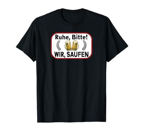 Lustiges Männer Party Bier Alkohol Schnaps Saufen Spruch T-Shirt Lustiges Männer Party Bier Alkohol Schnaps Saufen Spruch T-Shirt von Lustige Männer & Herren Kostüm Sprüche Verkleidung