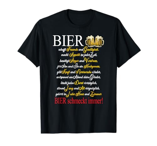 Lustiges Männer Party Bier Alkohol Schnaps Saufen Spruch T-Shirt Lustiges Männer Party Bier Alkohol Schnaps Saufen Spruch T-Shirt von Lustige Männer & Herren Kostüm Sprüche Verkleidung