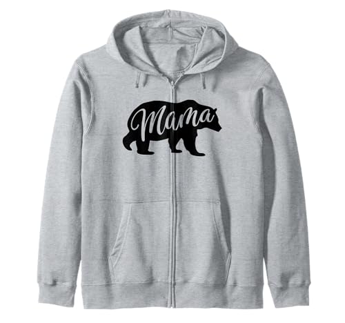 Mama Bär | Mama Bear Kapuzenjacke von Lustige Mama Bear Family Matching Gifts Clothing