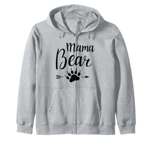 Mama Bär | Mama Bear Kapuzenjacke von Lustige Mama Bear Family Matching Gifts Clothing