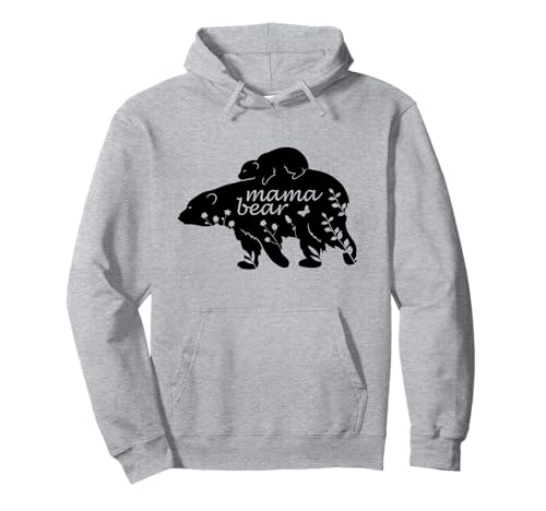 Mama Bär | Mama Bear Pullover Hoodie von Lustige Mama Bear Family Matching Gifts Clothing