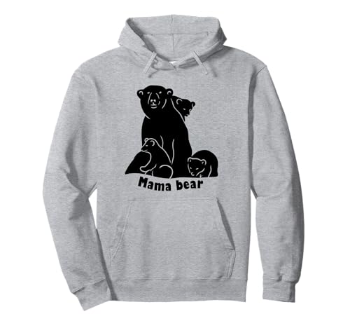 Mama Bär | Mama Bear Pullover Hoodie von Lustige Mama Bear Family Matching Gifts Clothing