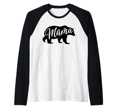 Mama Bär | Mama Bear Raglan von Lustige Mama Bear Family Matching Gifts Clothing