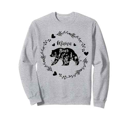 Mama Bär | Mama Bear Sweatshirt von Lustige Mama Bear Family Matching Gifts Clothing