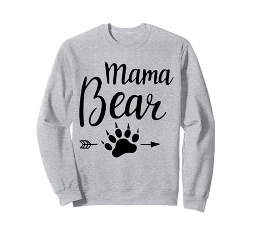 Mama Bär | Mama Bear Sweatshirt von Lustige Mama Bear Family Matching Gifts Clothing
