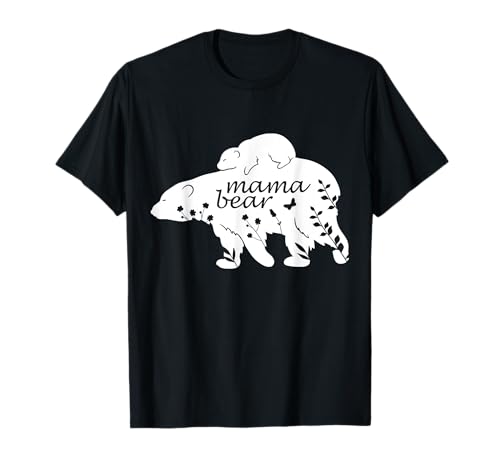 Mama Bär | Mama Bear T-Shirt von Lustige Mama Bear Family Matching Gifts Clothing