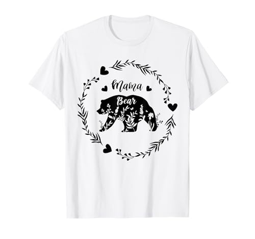Mama Bär | Mama Bear T-Shirt von Lustige Mama Bear Family Matching Gifts Clothing