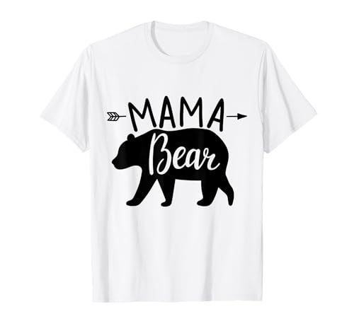Mama Bär | Mama Bear T-Shirt von Lustige Mama Bear Family Matching Gifts Clothing