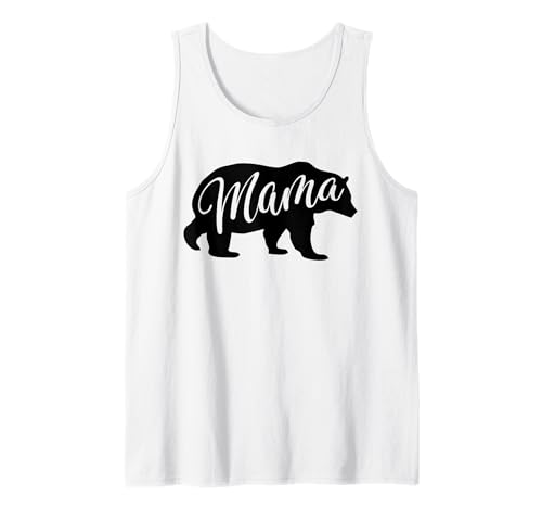 Mama Bär | Mama Bear Tank Top von Lustige Mama Bear Family Matching Gifts Clothing