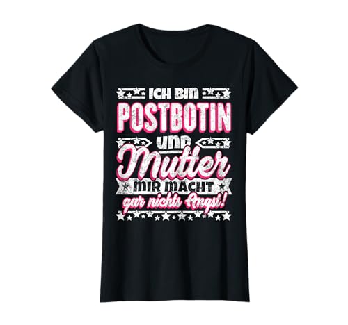 Postbotin & Mutter Geschenk Sohn Tochter Mama Shirt T-Shirt von Lustige Mama Post T-Shirts & Geschenke
