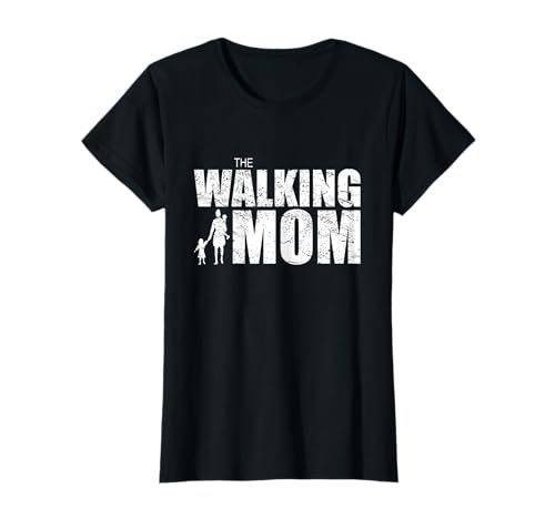 The Walking Mom Mutter Kinder Geschenk Spruch Retro Vintage T-Shirt The Walking Mom Mutter Kinder Geschenk Spruch Retro Vintage T-Shirt von Lustige Mama Sprüche Frauen Muttertag Geschenkidee