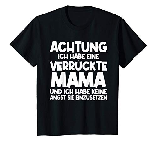 Ich habe eine verrückte Mama - Lustiges Mama Muttertag T-Shirt Ich habe eine verrückte Mama - Lustiges Mama Muttertag T-Shirt von Lustige Mama und Muttertag Geschenkidee