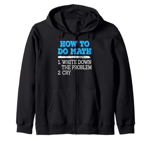 So Macht Man Mathe Humor weinen über Rechenweg Kapuzenjacke So Macht Man Mathe Humor weinen über Rechenweg Kapuzenjacke von Lustige Mathe Studenten Prüfungsfreunde