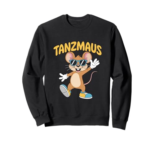 Tanzmaus Coole Tanzende Maus Kinder Karneval Party Sweatshirt Tanzmaus Coole Tanzende Maus Kinder Karneval Party Sweatshirt von Lustige Maus Tanz Kinder Disco Party