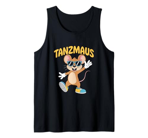 Tanzmaus Coole Tanzende Maus Kinder Karneval Party Tank Top Tanzmaus Coole Tanzende Maus Kinder Karneval Party Tank Top von Lustige Maus Tanz Kinder Disco Party