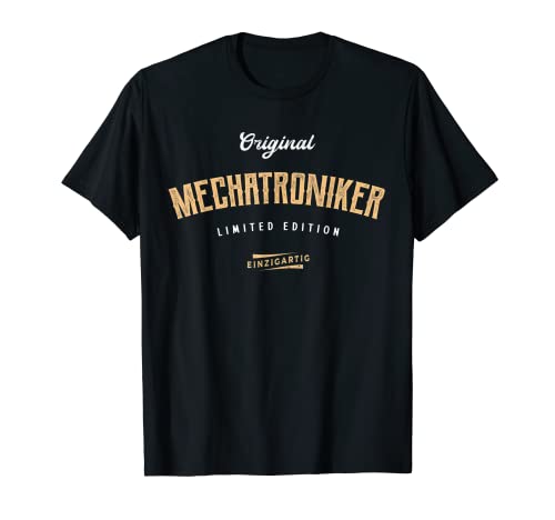 Herren Mechatroniker Limited Edition T-Shirt Herren Mechatroniker Limited Edition T-Shirt von Lustige Mechatroniker Geschenke für Männer