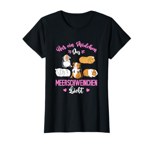 Nur Ein Mädchen Das Meerschweinchen Liebt T-Shirt Nur Ein Mädchen Das Meerschweinchen Liebt T-Shirt von Lustige Meerschweinchen Geschenke