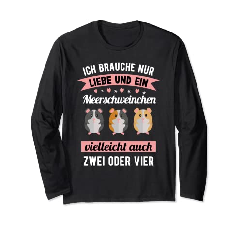 Meerschweinchen Spruch - Damen & Kinder Meerschweinchen Langarmshirt Meerschweinchen Spruch - Damen & Kinder Meerschweinchen Langarmshirt von Lustige Meerschweinchen Sprüche & Geschenke