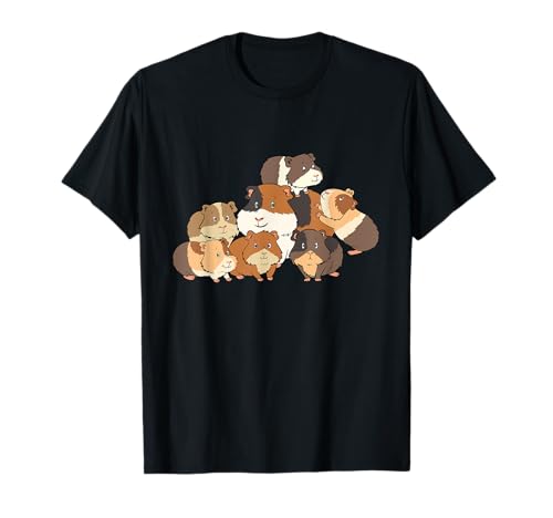 Meerschweinchen Familie Babys Junges T-Shirt Meerschweinchen Familie Babys Junges T-Shirt von Lustige Meerschweinchen Züchter Nager Geschenkidee