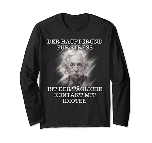 Witziger Spruch Design Herren Sarkasmus Motiv Langarmshirt Witziger Spruch Design Herren Sarkasmus Motiv Langarmshirt von Lustige Motive für Männer Ich hasse Menschen
