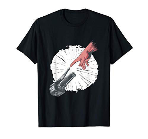 Herren Motorrad Michelangelo Parodie Die Erschaffung des Bikers T-Shirt von Lustige Motorrad Geschenke für Biker