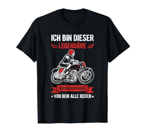 Lustige Motorrad Sprüche Kleidung Für Biker - Herren Motorrad T-Shirt, Schwarz, S, Klassisches Motorrad T-Shirt, Kurzarm, T-Shirt, Ich Bin Dieser Legendäre Motorradfahrer Von Dem Alle Reden Lustige Motorrad Sprüche Kleidung Für Biker - Herren Motorrad T-Shirt, Schwarz, S, Klassisches Motorrad T-Shirt, Kurzarm, T-Shirt, Ich Bin Dieser Legendäre Motorradfahrer Von Dem Alle Reden von Lustige Motorrad Sprüche Kleidung Für Biker