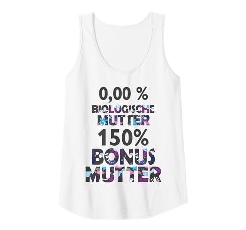 Damen Bonus Mutter Beste Mama Mami Stiefmutter Stiefmama Bonusmama Tank Top von Lustige Muttertag Spruch Designs von SpreadFUN