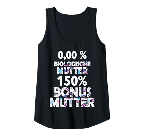 Damen Mutter Bonus Stiefmutter Beste Mama Stiefmama Bonusmama Tank Top von Lustige Muttertag Spruch Designs von SpreadFUN
