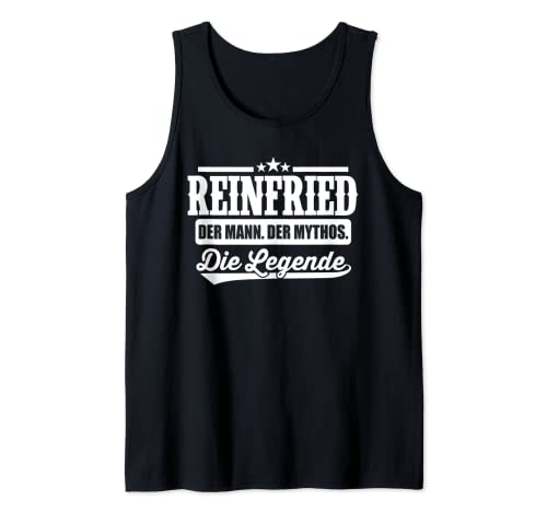Herren Reinfried Vorname Die Legende Spruch Reinfried Tank Top Herren Reinfried Vorname Die Legende Spruch Reinfried Tank Top von Lustige Namen Vornamen Herren Männer