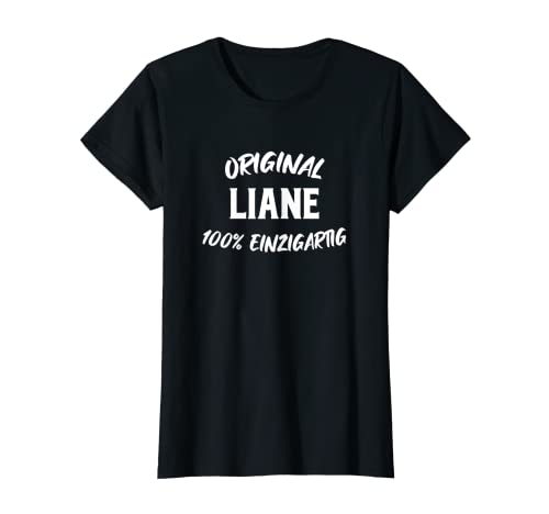 Damen Liane Einzigartig Witziges Personalisiertes T-Shirt Damen Liane Einzigartig Witziges Personalisiertes T-Shirt von Lustige Namen Vornamen Sprüche und Designs