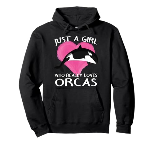 Orca Killerwal Damen Mädchen liebt Orcas Pullover Hoodie Orca Killerwal Damen Mädchen liebt Orcas Pullover Hoodie von Lustige Orca Geschenkideen & Zubehör