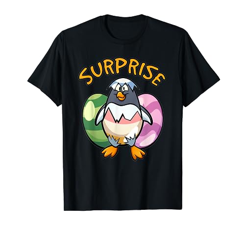 Pinguin Oster Outfit Ostergeschenk Jungen und Mädchen Ostern T-Shirt von Lustige Ostergeschenke T Shirts Für Kinder by KaMi