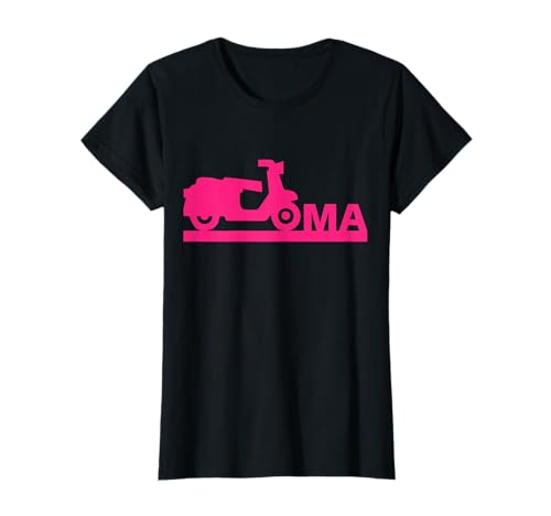 Lustige Outfits für die Oma mit dem Roller - Damen OMA Roller T-Shirt - Pink, XS, Kurzarm, Rollkragen Lustige Outfits für die Oma mit dem Roller - Damen OMA Roller T-Shirt - Pink, XS, Kurzarm, Rollkragen von Lustige Outfits für die Oma mit dem Roller