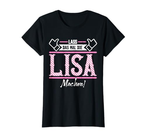 Lustige Outfits & Accessoires für Lisa | Damen T-Shirt Schwarz X-Small U-Ausschnitt Kurzarm Lisa | Lass das die Lisa machen Lustige Outfits & Accessoires für Lisa | Damen T-Shirt Schwarz X-Small U-Ausschnitt Kurzarm Lisa | Lass das die Lisa machen von Lustige Outfits & Accessoires für Lisa